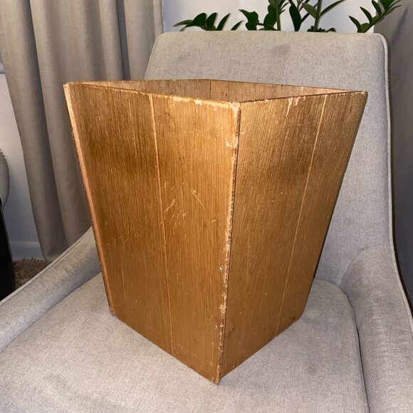 Mid-Century Modern Danish Teak Wastebasket - Picture 8 of 13